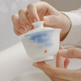Gaiwan | Yunshui “Cloud Water” High-Fired Ceramic Gongfu Tea Set