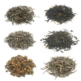 Visual of Traditional Scented Tea Collection - High-Quality Spring Tea Buds with Fresh Jasmine and Osmanthus