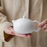 Teapot | Dehua “Mutton-Fat Jade” Xishi Teapot 230ml