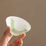 Small Tea Cup | Liuli Gongfu Teacup Gift Set – Four-Color Tasting Cups (40ml x 4)