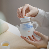 Gaiwan | Yunshui “Cloud Water” High-Fired Ceramic Gongfu Tea Set