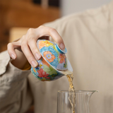 Gaiwan | Handmade Floral Porcelain Gaiwan 150ml