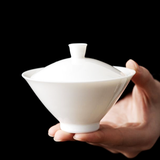 Gaiwan | Beginner Solo Tea Set | Jade Hat-Shaped Gaiwan 110m