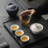 Portable Tea Set | 160ml Gaiwan, 240ml Fairness Pitcher & 3 × 45ml Cups