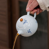 Teapot | Dehua Gongfu Tea Set Ceramic Teapot 250ml