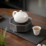 Teapot |Dehua “Mutton-Fat Jade” Xishi Teapot 230ml