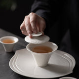 Gaiwan | Dehua Minimalist Gongfu Lid Bowl Gaiwan 130ml