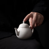 Teapot | Dehua White Ceramic Pear-Shaped Teapot 160ml
