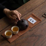 Tea Towel |Must-Have Traditional Tea Cloth for Teaware Drying, Tea Table & Tray