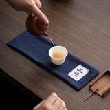 Tea Towel |Must-Have Traditional Tea Cloth for Teaware Drying, Tea Table & Tray