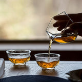 Small Tea Cup | Japanese-Style Borosilicate Glass Gongfu Tea Cup