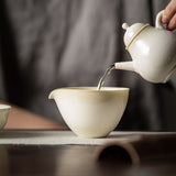 Fairness Cup | Dehua Wide-Mouth Gongfu Tea Pitcher Teaware 160ml