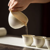 Fairness Cup | Dehua Wide-Mouth Gongfu Tea Pitcher Teaware 160ml