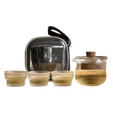 Portable Tea Set | Chinese Travel Teaware – One Pot Three Cups