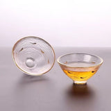 Small Tea Cup | Hand Painted Glass Tea Cups 50ml