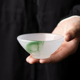 Small Tea Cup | Liuli Gongfu Teacup Gift Set – Four-Color Tasting Cups (40ml x 4)