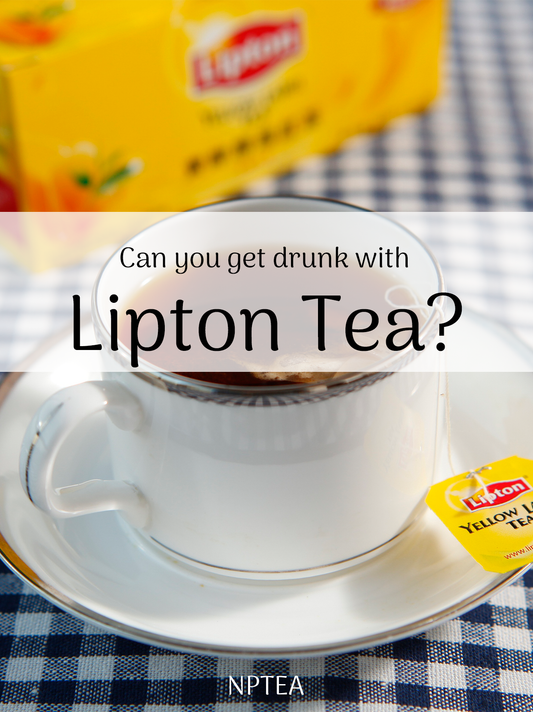 Can you get drunk with lipton tea?