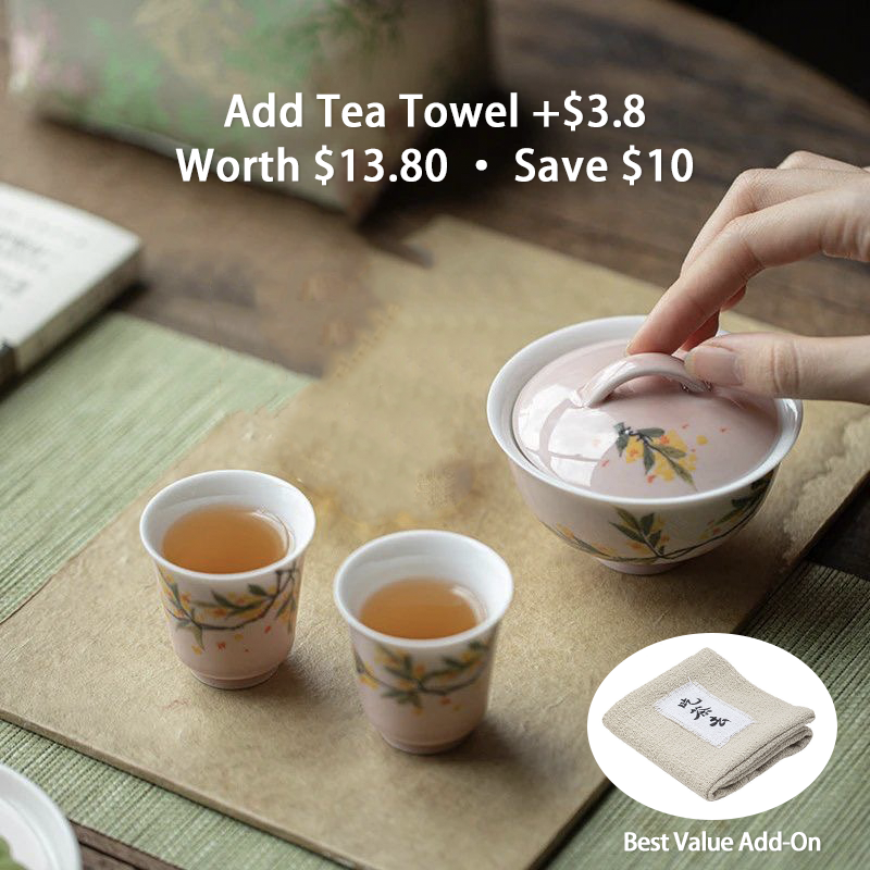 Gaiwan | Hand-Painted Gaiwan Set | 125ml Gaiwan + 35ml Cup