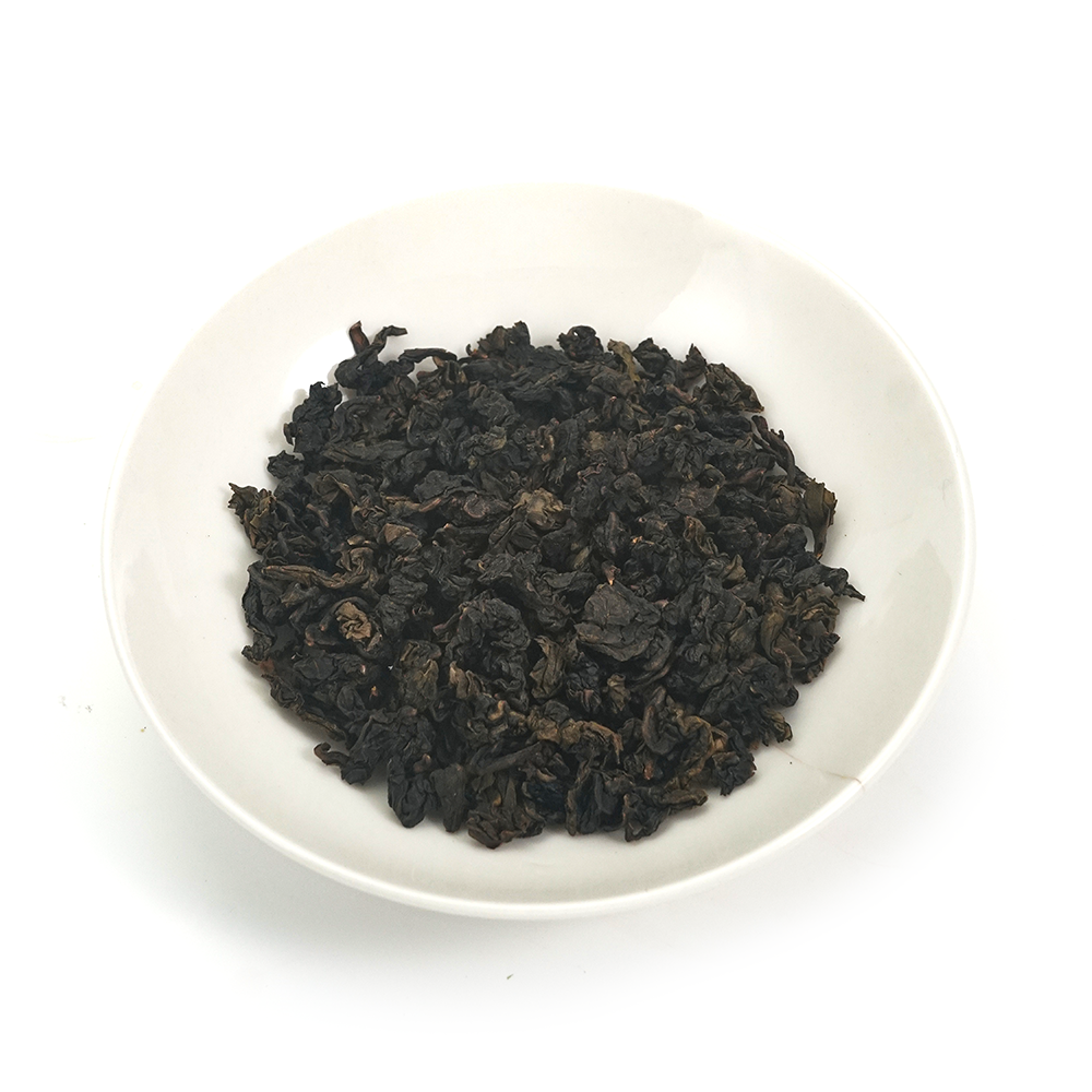 Hand-crafted Tie Guan Yin oolong tea dry appearance