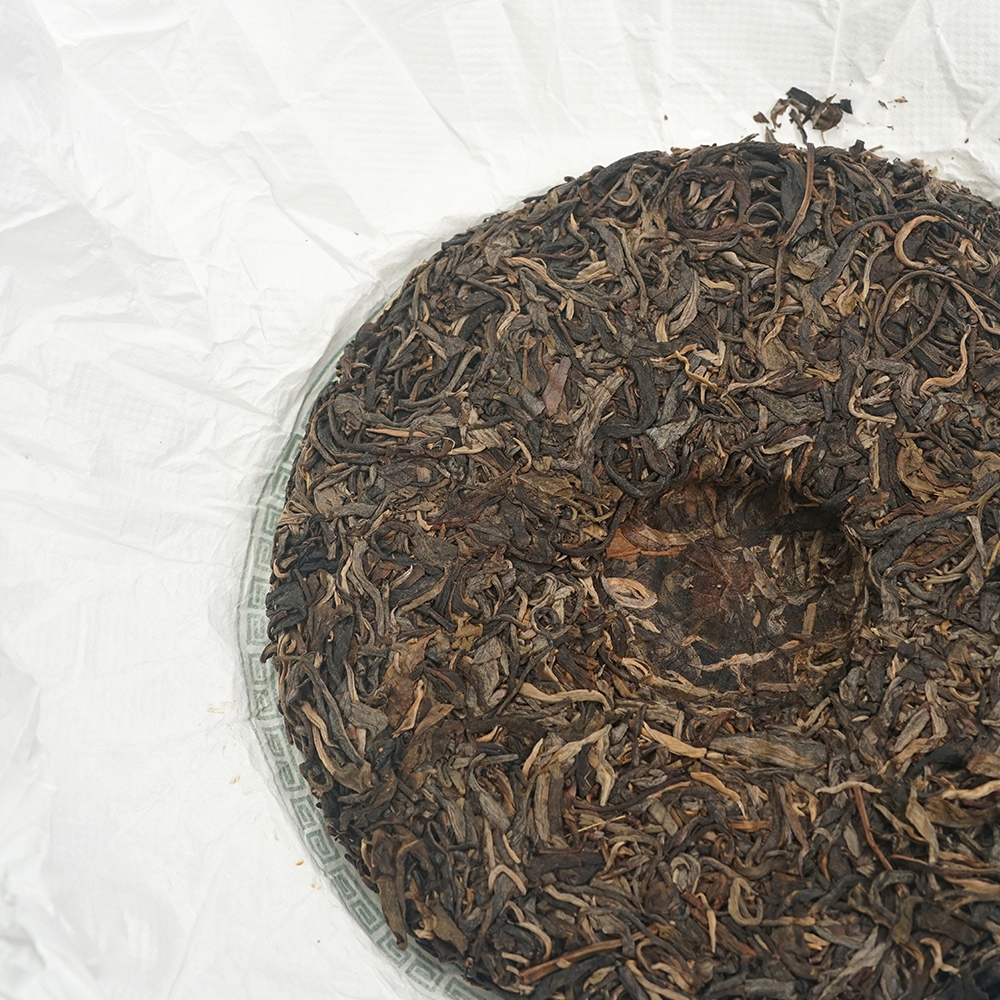 357g 2020 raw Pu’er tea cake (Mang Fei), strong character Sheng Pu’er tea