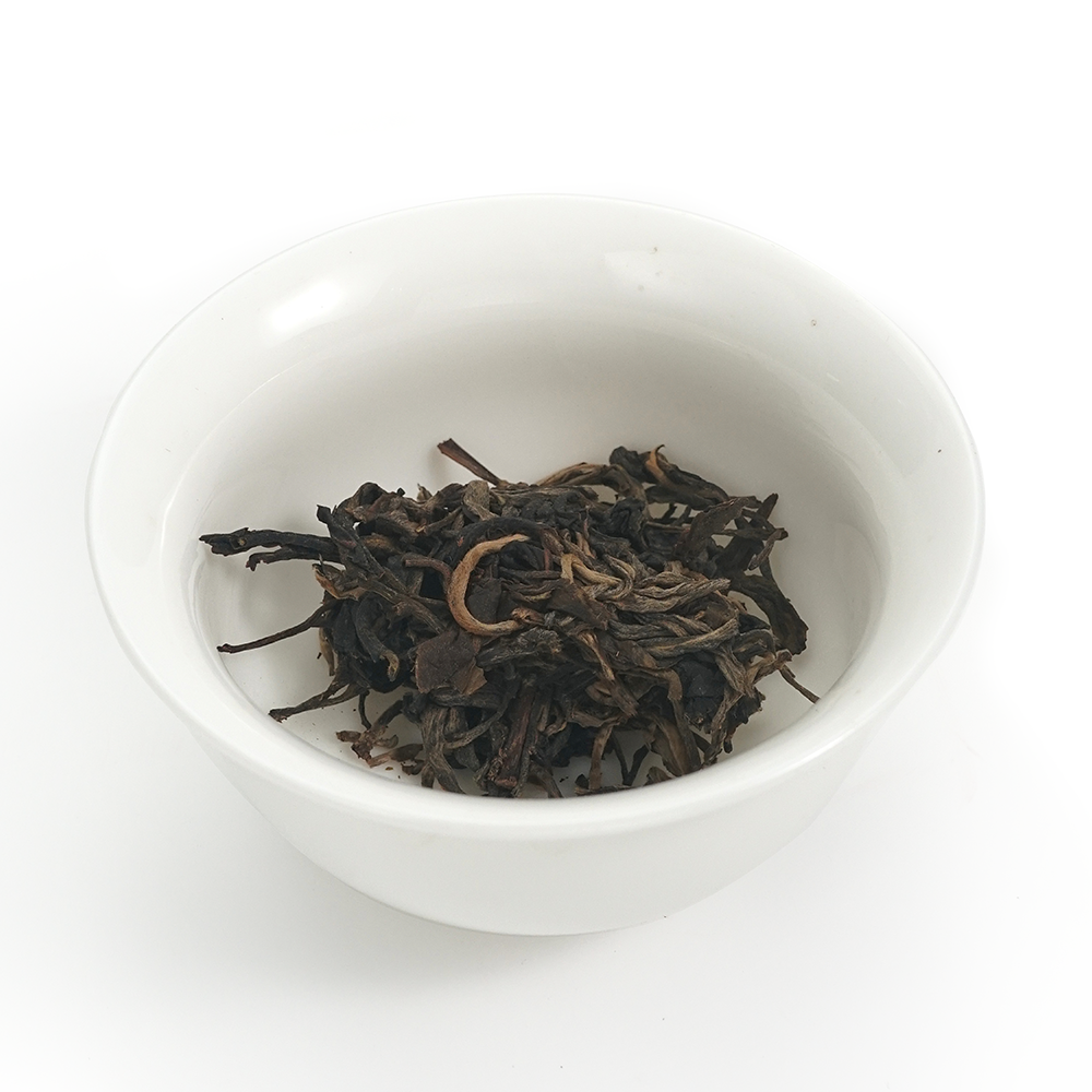 2020 Mang Fei raw Pu’er dry leaves 357g cake, bold Sheng Pu’er tea leaf