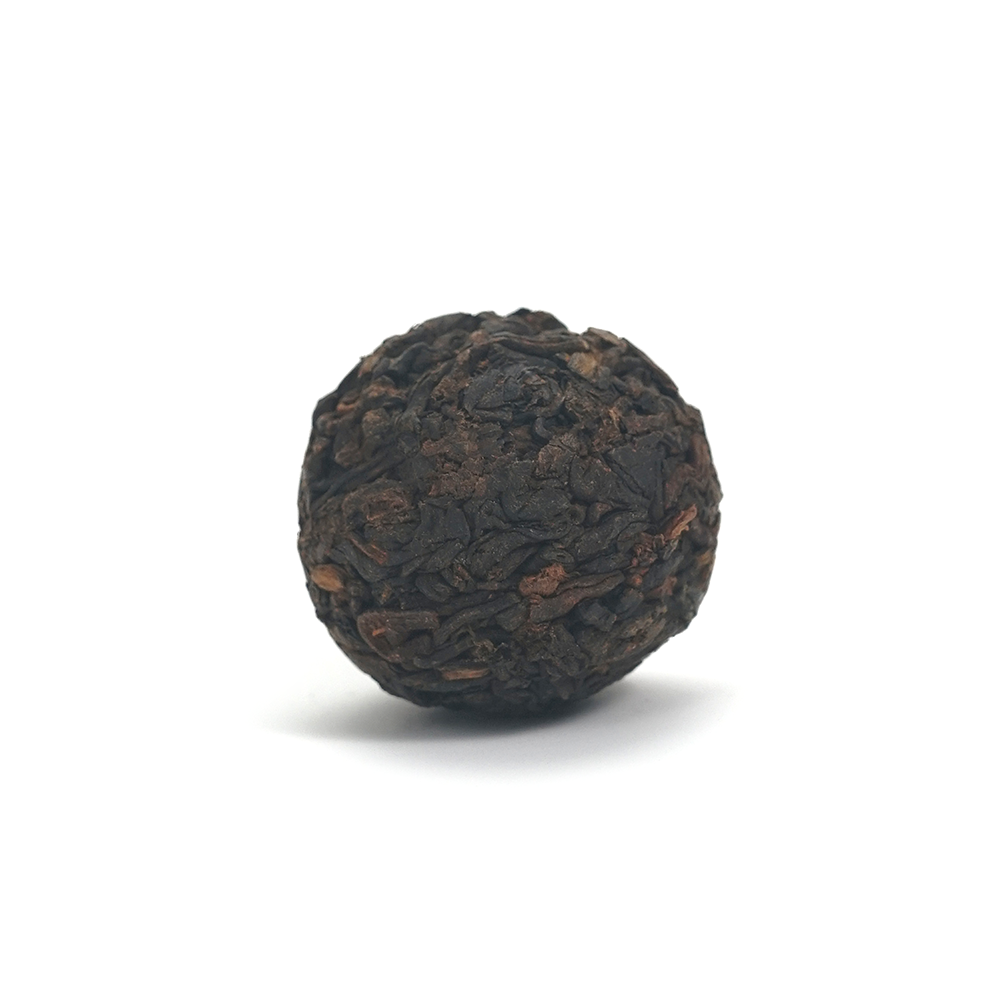 2020 Xiao Hu Sai ripe Pu’er dragon balls, small compressed shu Pu’er tea