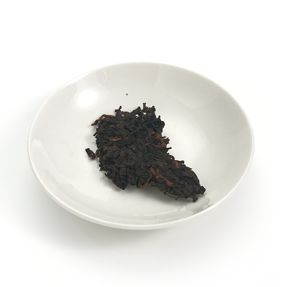 Rich cocoa 2022 ripe Pu’er tea cake (Xian) 357g, smooth fermented Pu’er tea