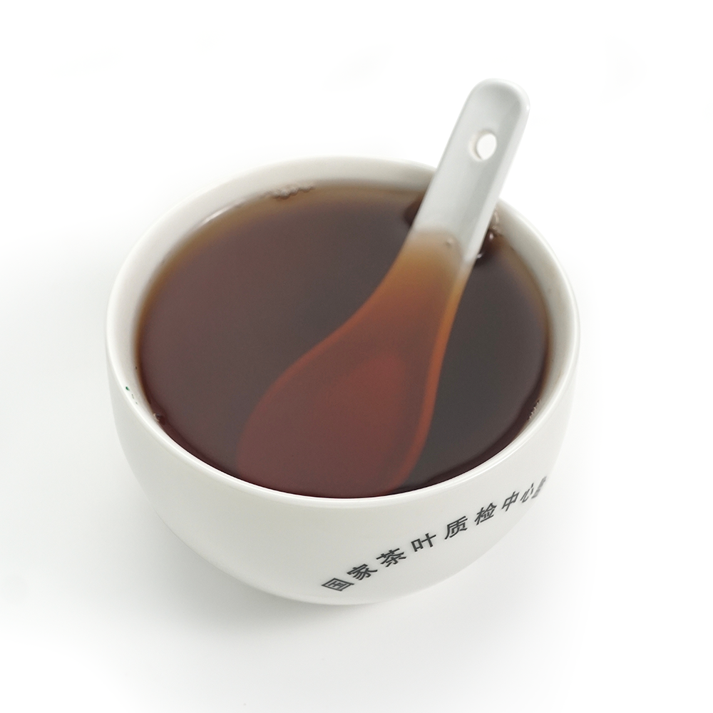 357g 2022 ripe Pu’er infusion (Xian), mellow chocolate-like tea soup