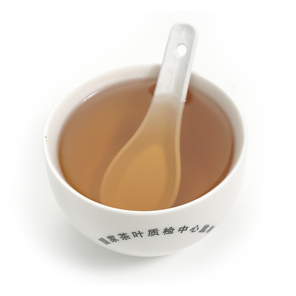 Close-up of Aromatic Black Tea (China Red) liquor - a full-bodied and malty brew.