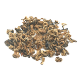 Dianhong Black Tea Dry Leaves (Pine Needles) - Straight Golden Buds and Dark Leaves from Yunnan