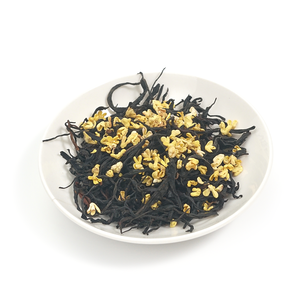Aged Yunnan Black Tea Leaves with Guangxi Osmanthus - Authentic Scented Black Tea from China