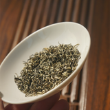 Bi Tan Piao Xue Dry Tea - High-Grade Green Tea Buds with Scattered White Jasmine Petals