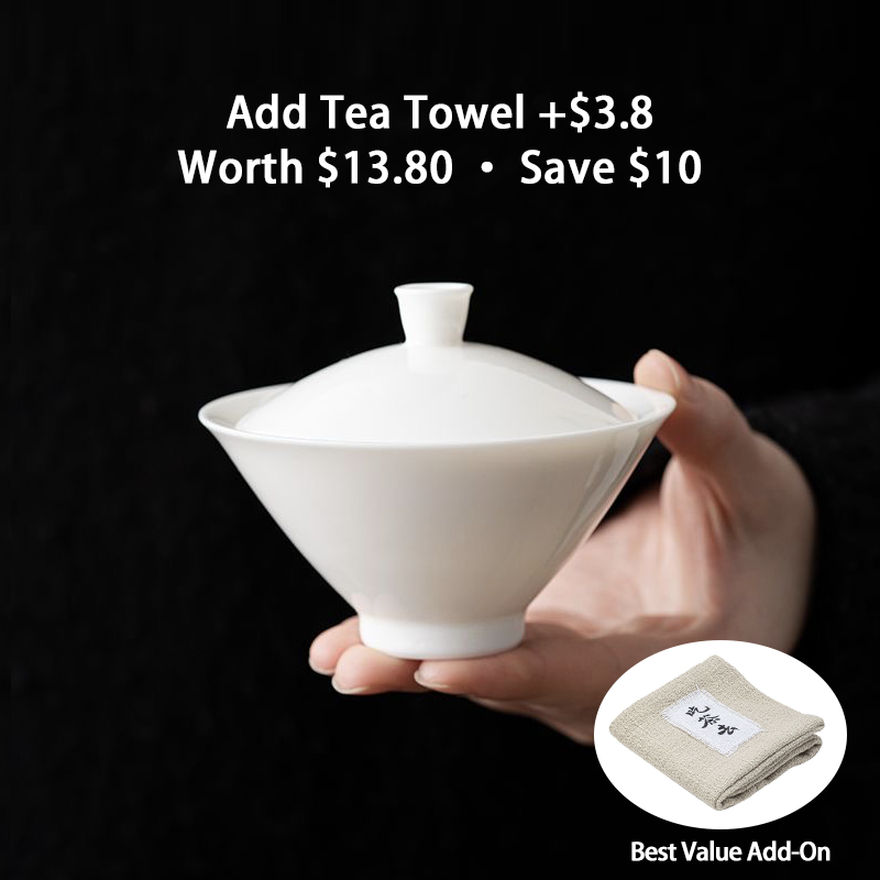 Gaiwan | Jade Hat-Shaped Beginner Gaiwan 110m