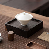 Gaiwan | Beginner Solo Tea Set | Jade Hat-Shaped Gaiwan 110m