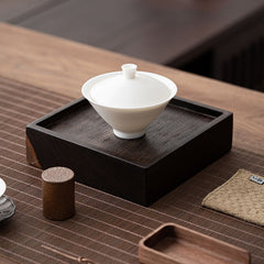 Gaiwan | Beginner Solo Tea Set | Jade Hat-Shaped Gaiwan 110m