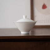 Gaiwan | Beginner Solo Tea Set | Jade Hat-Shaped Gaiwan 110m