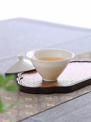 Gaiwan | Beginner Solo Tea Set | Jade Hat-Shaped Gaiwan 110m