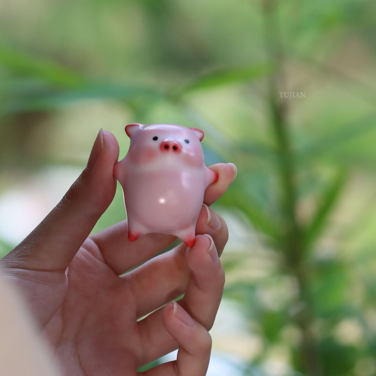 Tea Pet | Bubble Blowing Piggy for Gongfu Tea Set