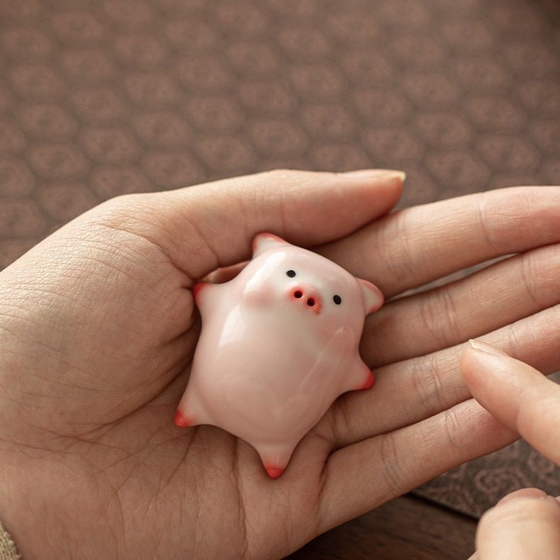 Tea Pet | Bubble Blowing Piggy for Gongfu Tea Set