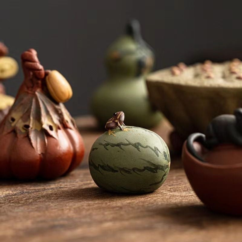 Tea Pet | Frog-on-Watermelon for Gongfu Tea Tray