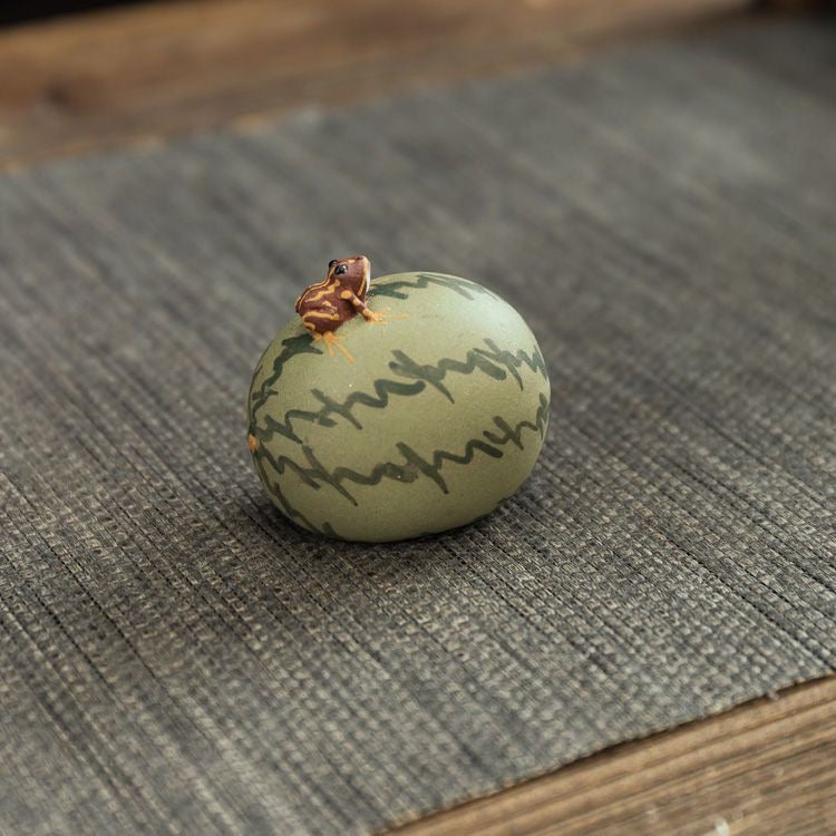 Tea Pet | Frog-on-Watermelon for Gongfu Tea Tray