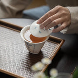 Gaiwan | Hand-Painted Bamboo Gaiwan 130ml