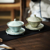 Gaiwan | Ru Kiln (汝窑) Douli Gaiwan Lid Bowl 125ml