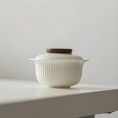 蓋碗 | 日式白瓷蓋碗 125毫升