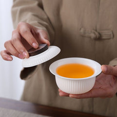 蓋碗 | 日式白瓷蓋碗 125毫升