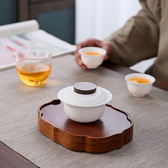 蓋碗 | 日式白瓷蓋碗 125毫升