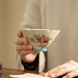 Master Cup | Ru Kiln-Style “Nine Peaches”  130ml