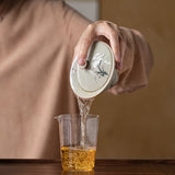 Gaiwan | Dehua Fujian Hand-Painted Porcelain Gaiwan 120ml