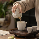 蓋碗 | 白瓷蓋碗，用於沖泡功夫茶 130ml