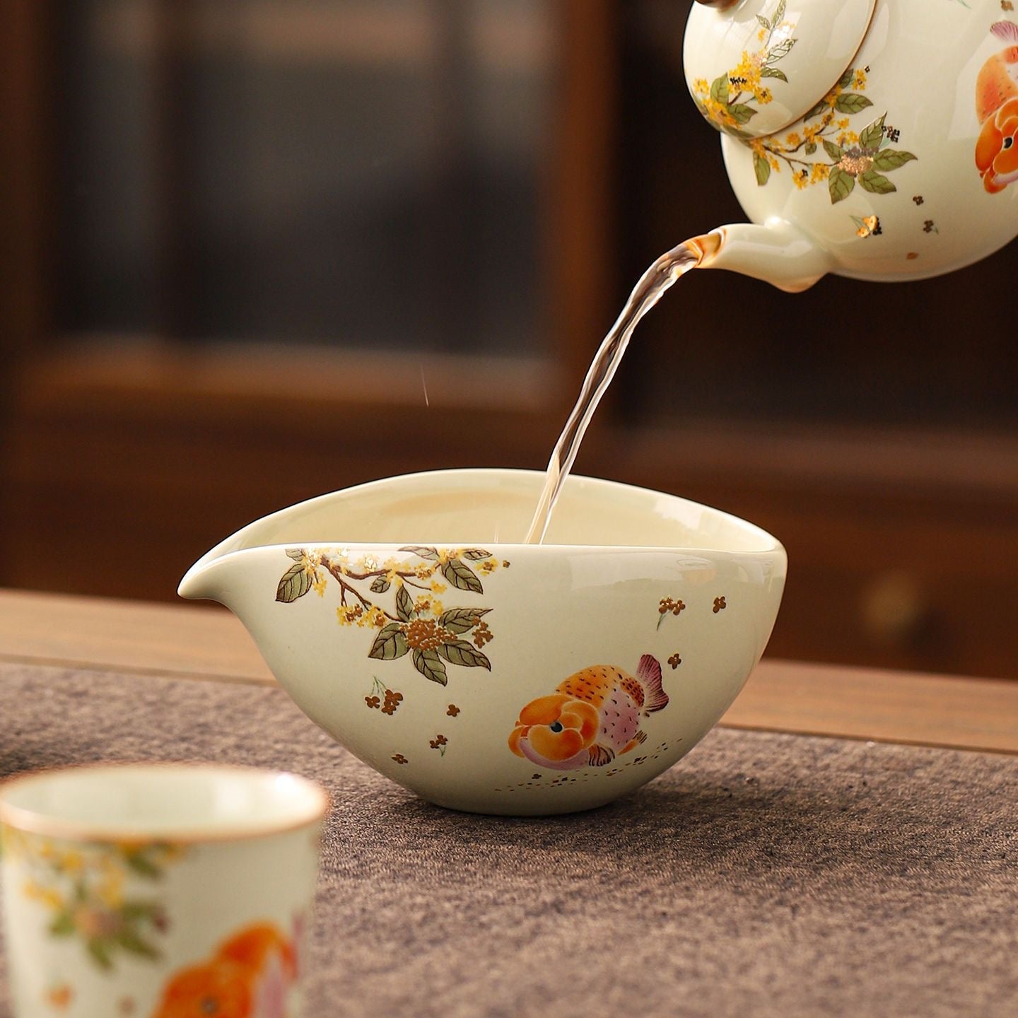 Moon Pitcher Wood-Ash Glaze Moon-Boat Gongfu Tea Pitcher – NPTEA
